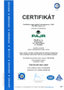Certifikace TÜV SÜD ISO 9001